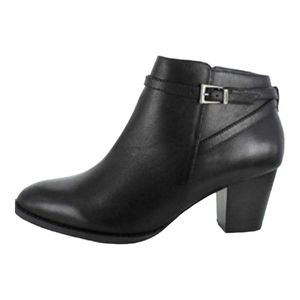 Vionic Upright Upton Black Ankle Boots